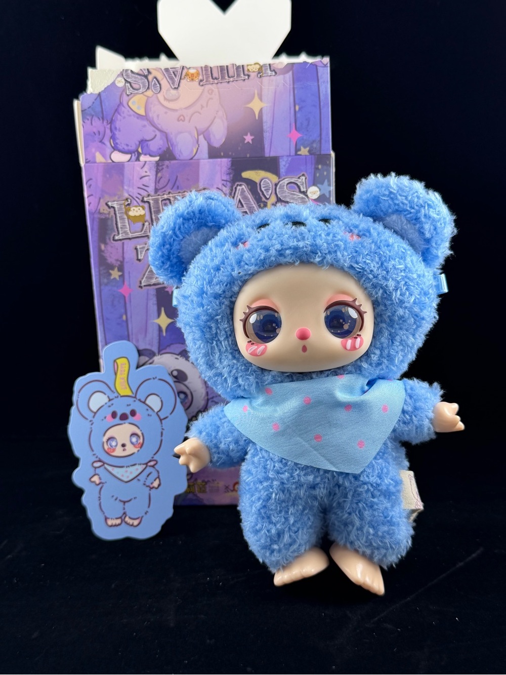 Baby Three Liila’s Zoo V2 Blue Koala Plush Pendant